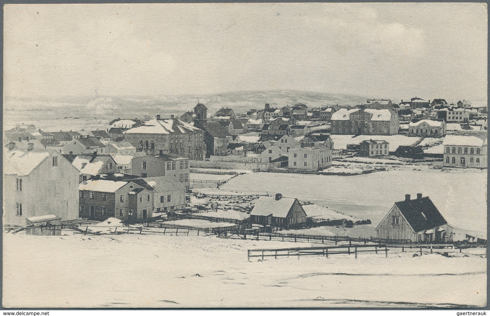 Island - Ganzsachen: 1908, Two Picture Postcards Sent From Reykjavik To Munich, Germany, With 'Gullf - Postal Stationery