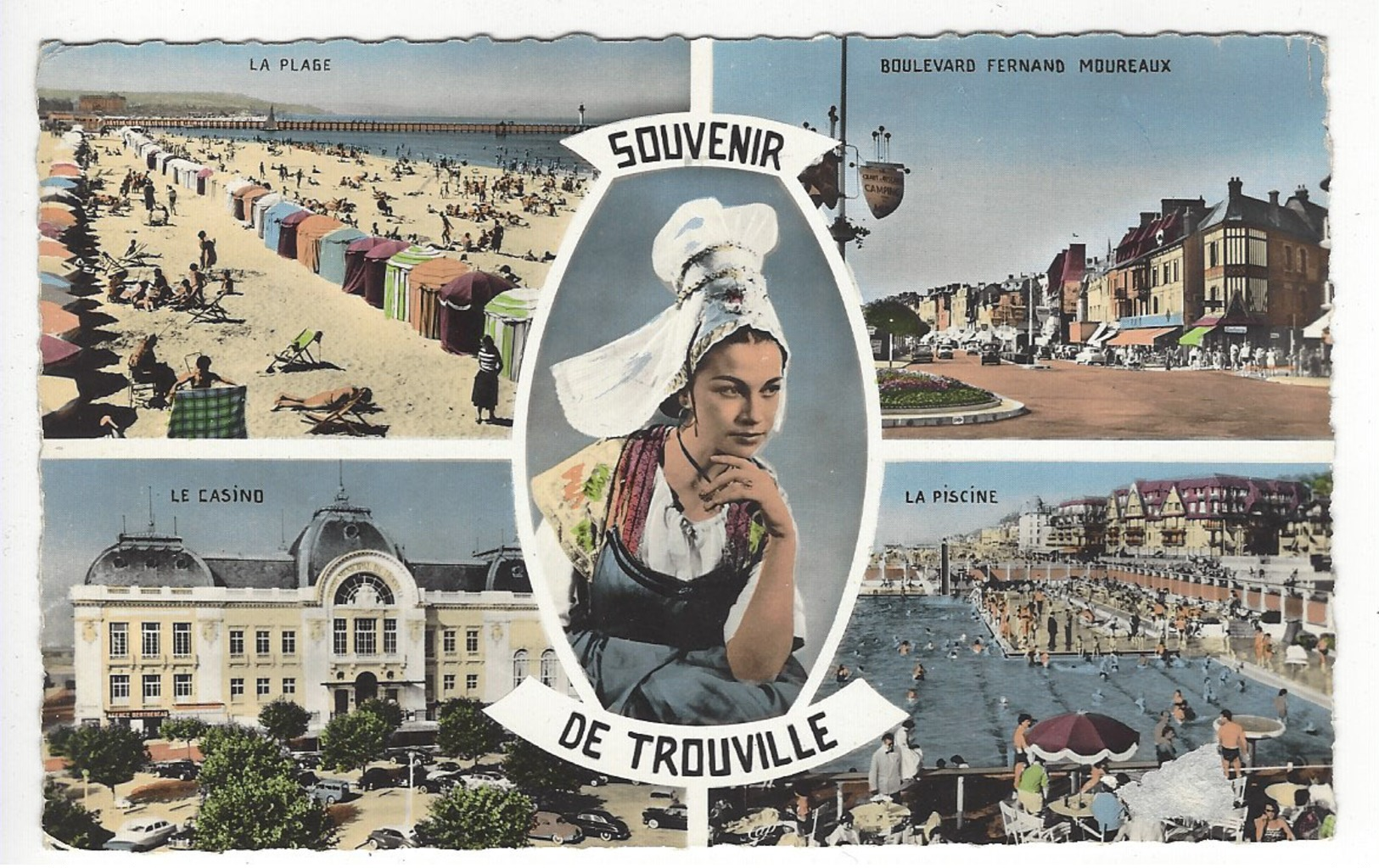 2235 - SOUVENIR DE TROUVILLE. - Trouville