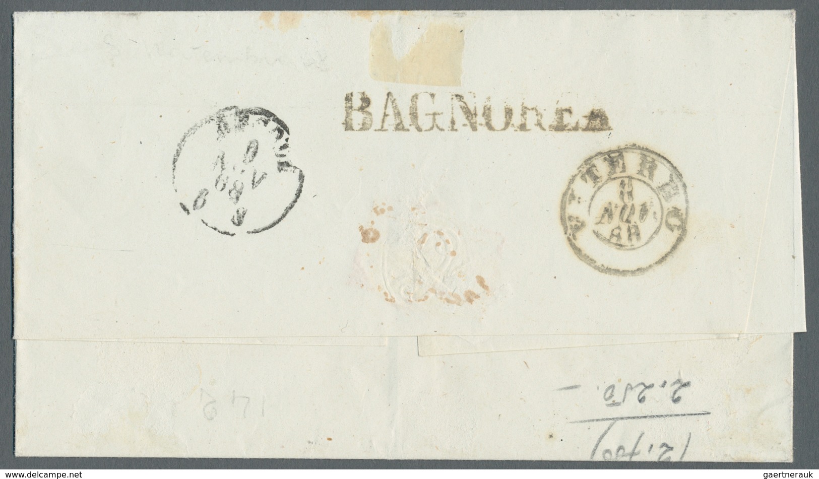 Italien - Altitalienische Staaten: Kirchenstaat: 1868, 20 Cent. Rosso Bruno, 20c. Red-brown (Sass. N - Papal States
