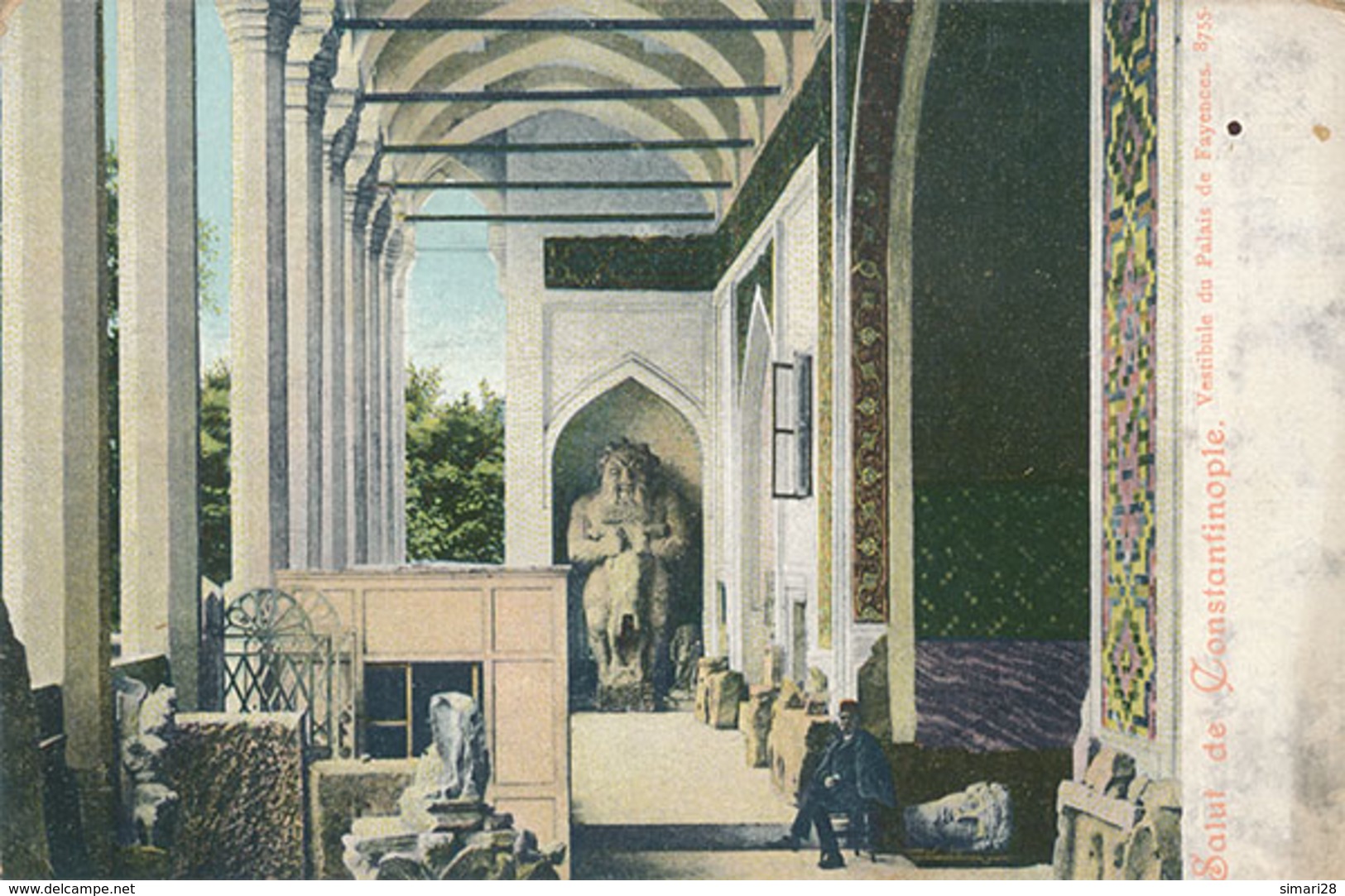 CONSTANTINOPLE - N° 8755 - VESTIBULE DU PALAIS DE FAYENCES - Turchia