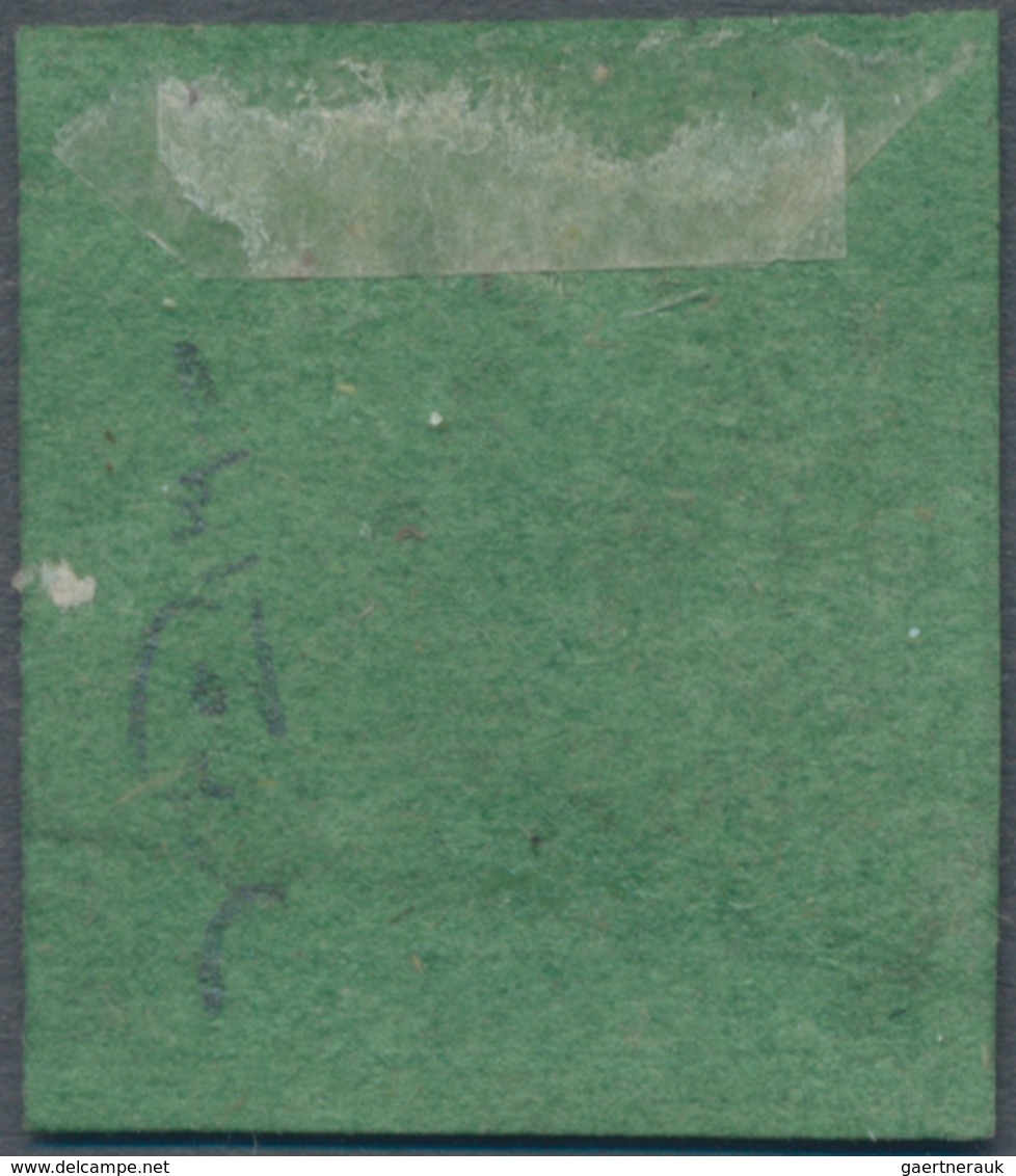 Italien - Altitalienische Staaten: Modena: 1852, 5 Cent. Green With Typographical Error "E In CENT L - Modena