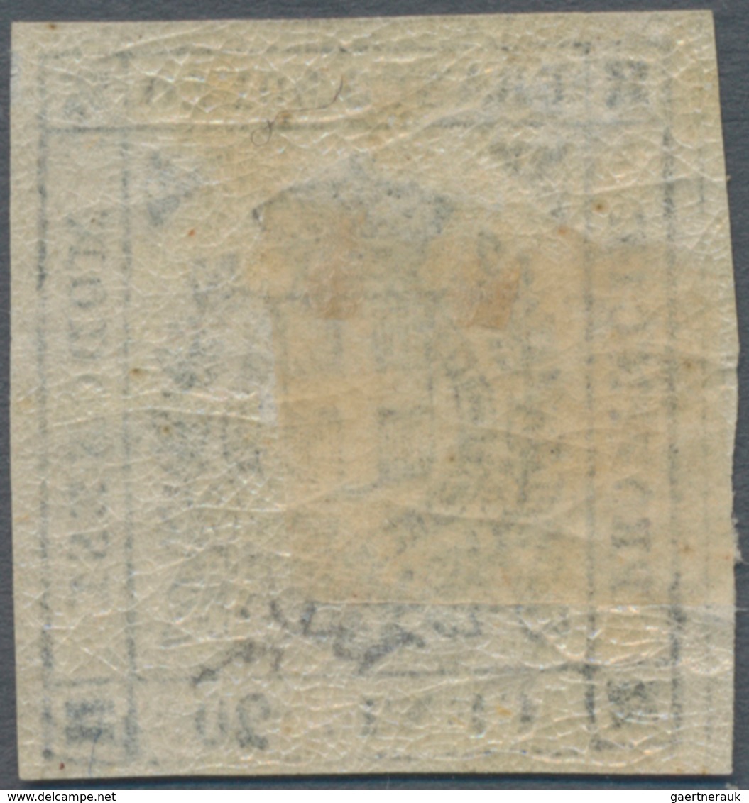 Italien - Altitalienische Staaten: Modena: 1859, 20 C Violet Slate Mint With Original Gum, All Sides - Modena