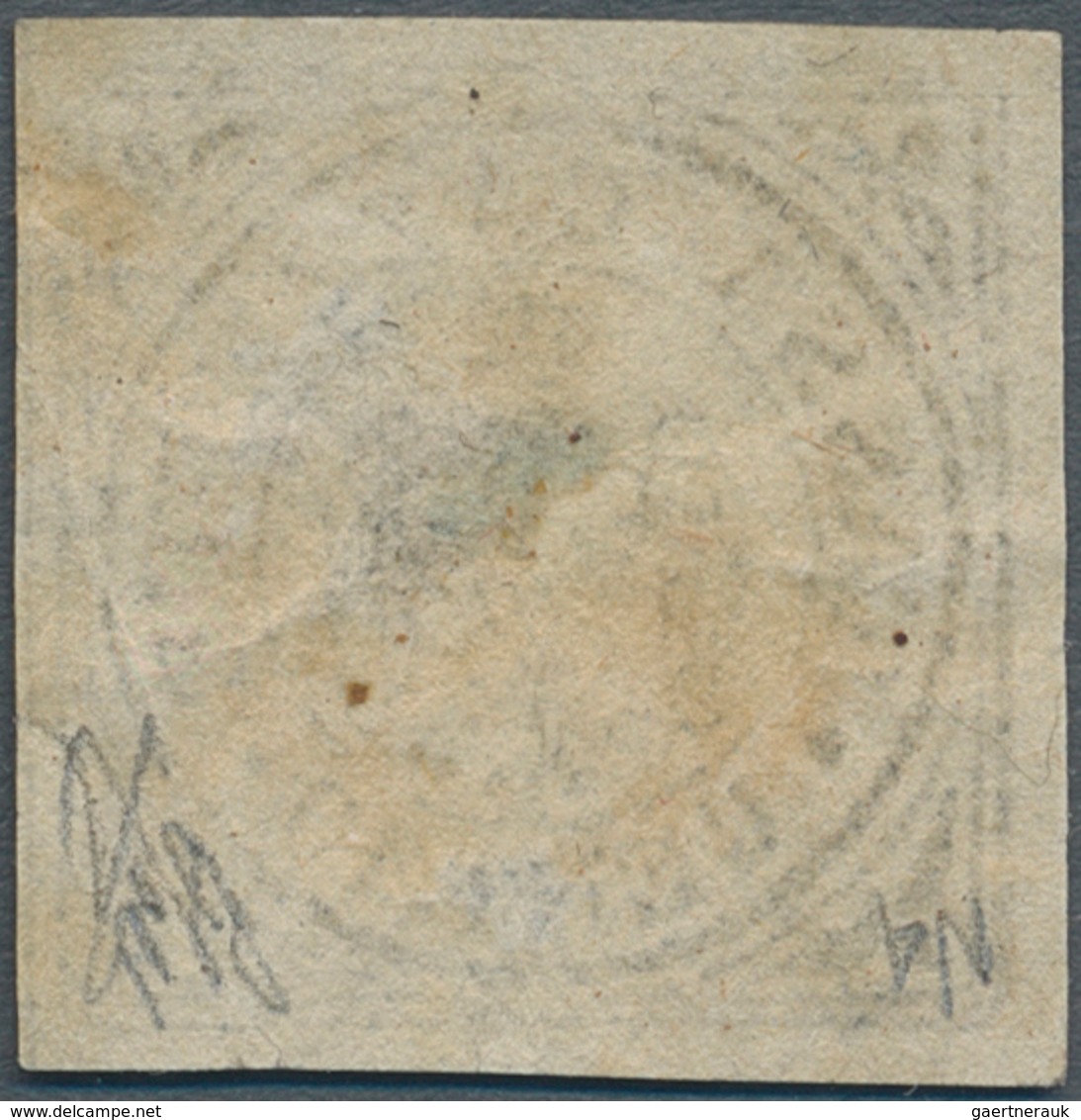 Italien - Altitalienische Staaten: Modena - Zeitungsstempelmarken: 1859.Newspaper Tax Stamp. 10 C Bl - Modena
