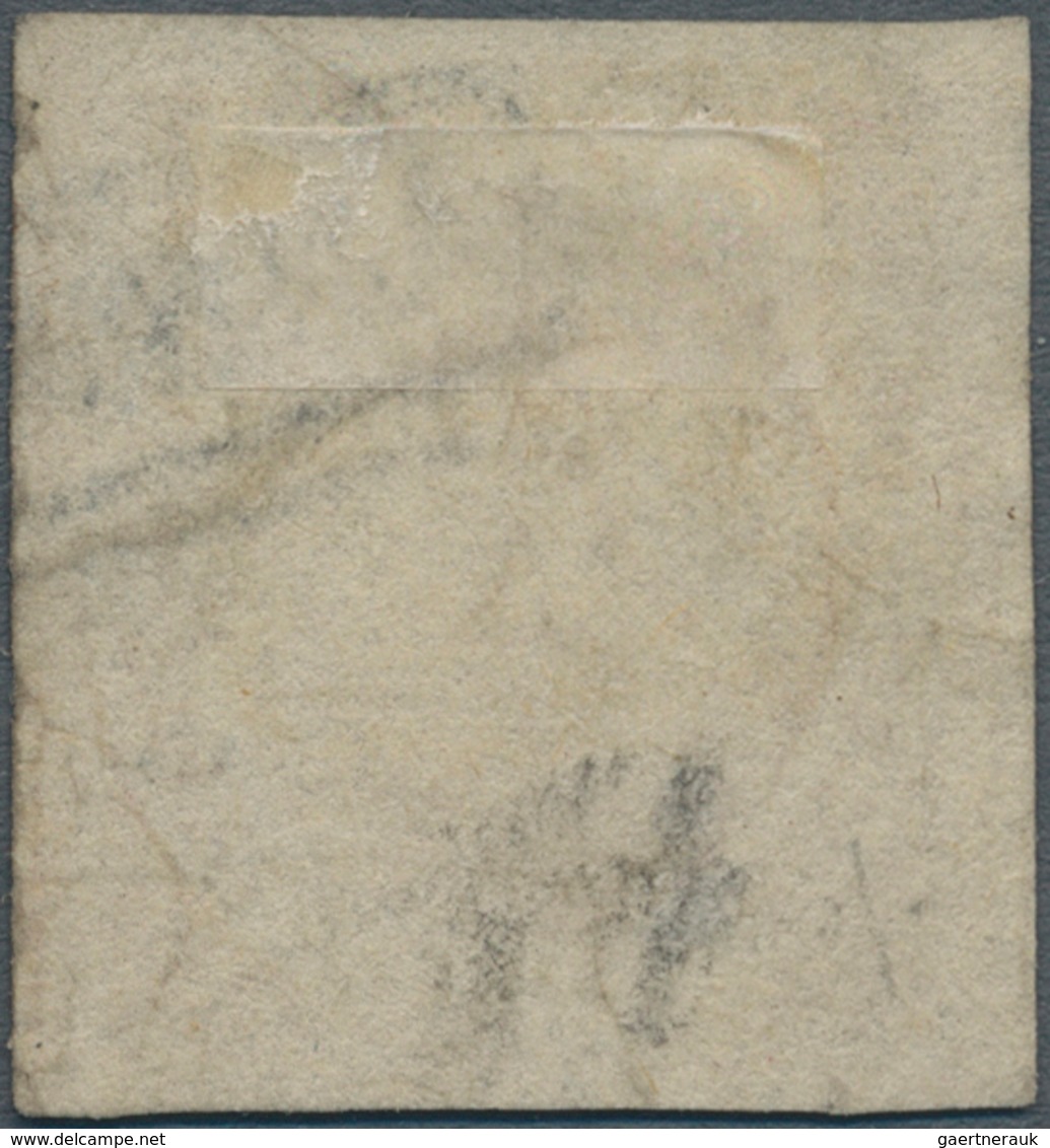 Italien - Altitalienische Staaten: Neapel: 1859. 50 Grana Brownish-rose, Cancelled With Part Of Fram - Napels