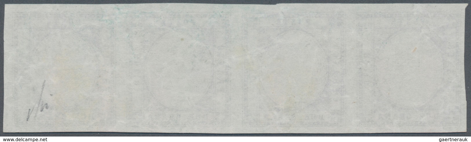 Italien - Altitalienische Staaten: Neapel: 1861. 2 Grana Black Instead Of Light Blue, Proof Without - Napels