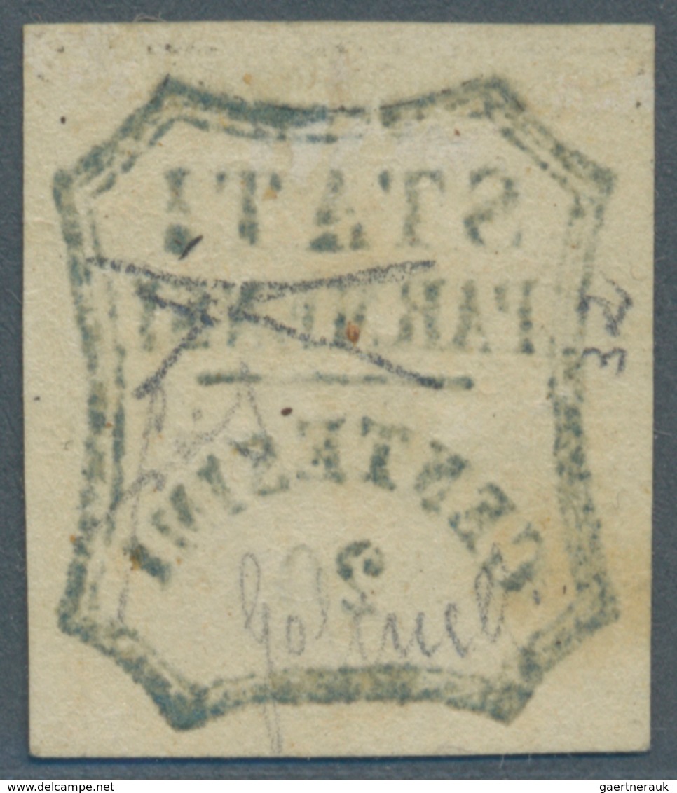 Italien - Altitalienische Staaten: Parma: 1859, 20 Cent Dark Blue Mint With Original Gum, "A" And "I - Parma