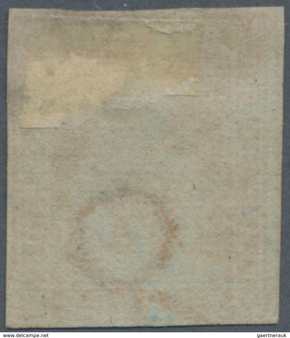 Italien - Altitalienische Staaten: Toscana: 1851, 1 So Golden Yellow Cancelled With Bar Killer, All - Toscane