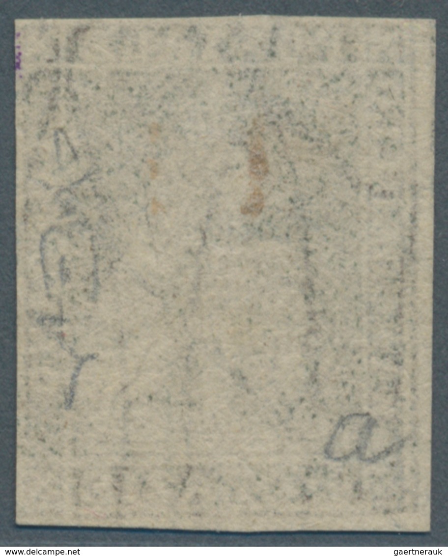 Italien - Altitalienische Staaten: Toscana: 1859, 9 Crazie Pruple Cancelled With Frame Stamp, Fresh - Tuscany