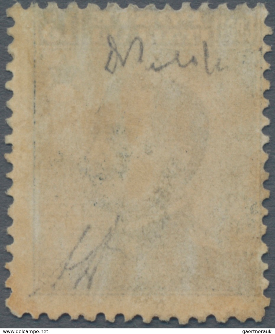 Italien: 1909. 15c Viktor Emanuel III Black-slate. Mint, NH. Signed Bolaffi And Diena. Photo Certifi - Mint/hinged