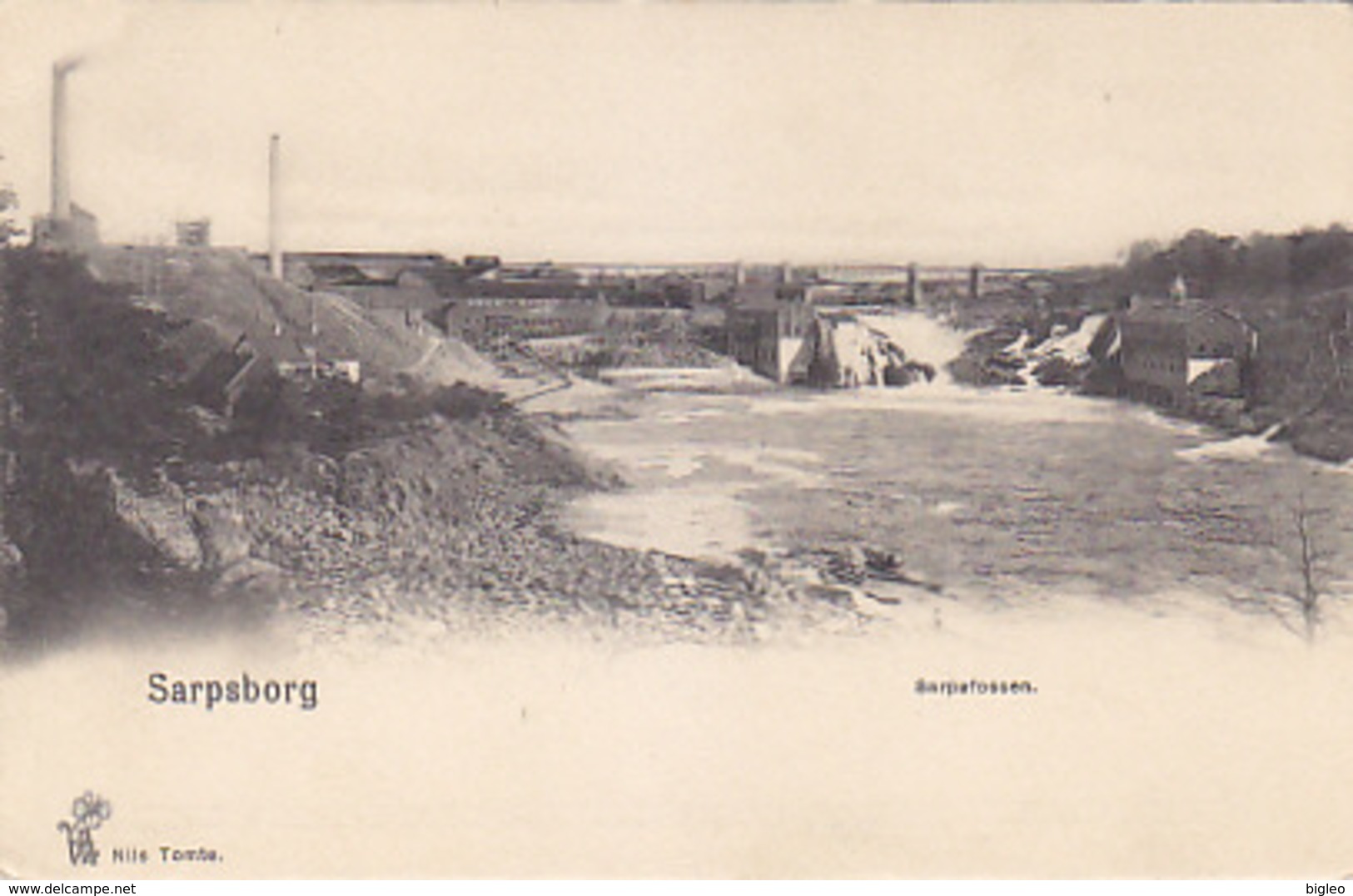 Sarpsborg - Sarpsfossen       (A-76-170708/1) - Norwegen