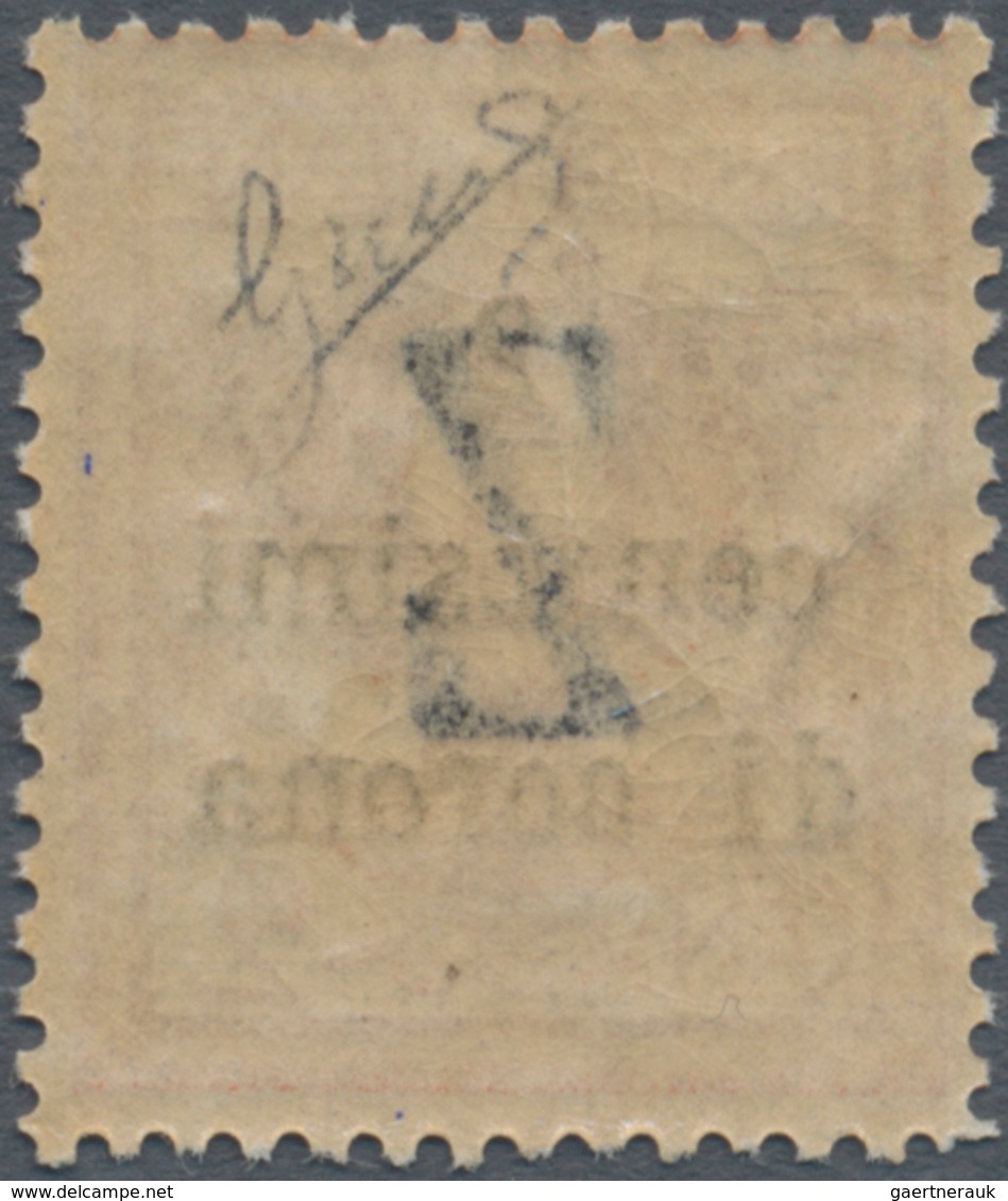 Italienische Besetzung 1918/23 - Trentino: 1918/19: Postage Due Provisionals. Bozen/Bolzano 3. 2c Re - Trento