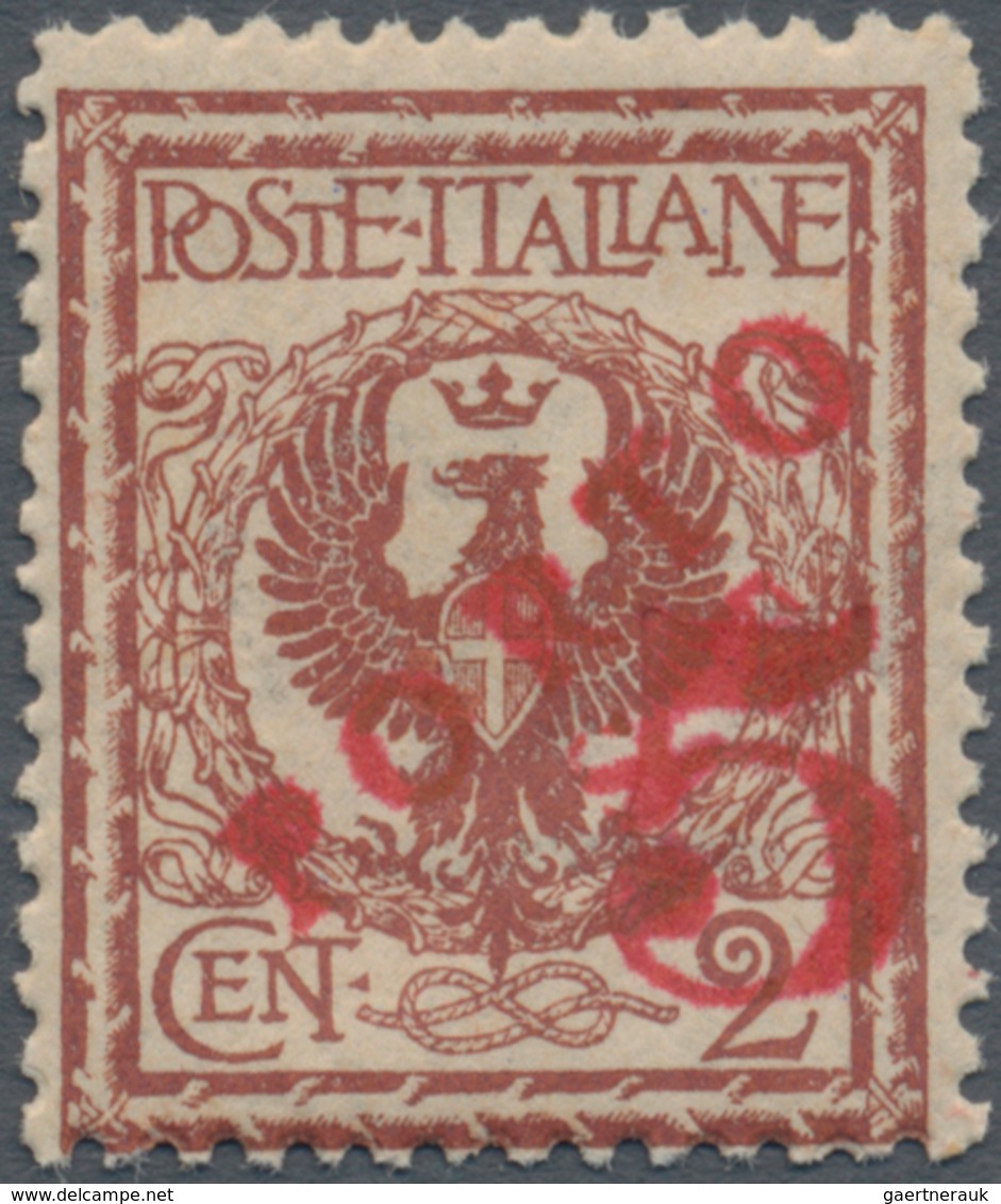 Italienische Besetzung 1918/23 - Trentino: 1918/19: Postage Due Provisionals. Bozen/Bolzano 3. 2c Re - Trento