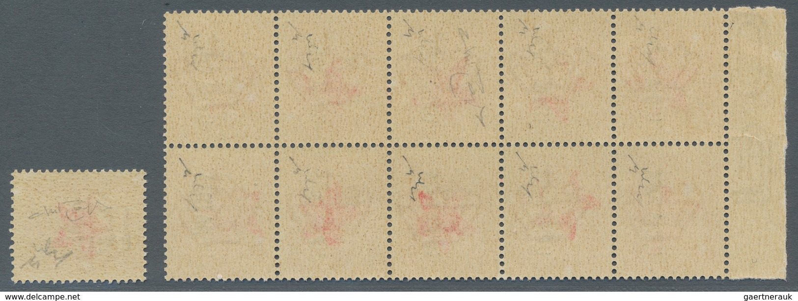 Italienische Besetzung 1941/43 - Montenegro: IVANGRAD (Beran) 1943: Postage Due, "30 C. With Hand-st - Montenegro