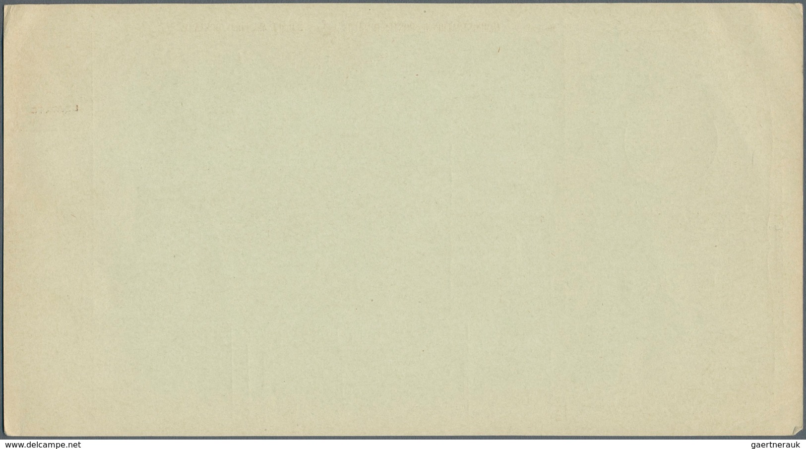 Italienische Post in der Levante: 1908: set of five unused postal stationery parcel cards, unused, r