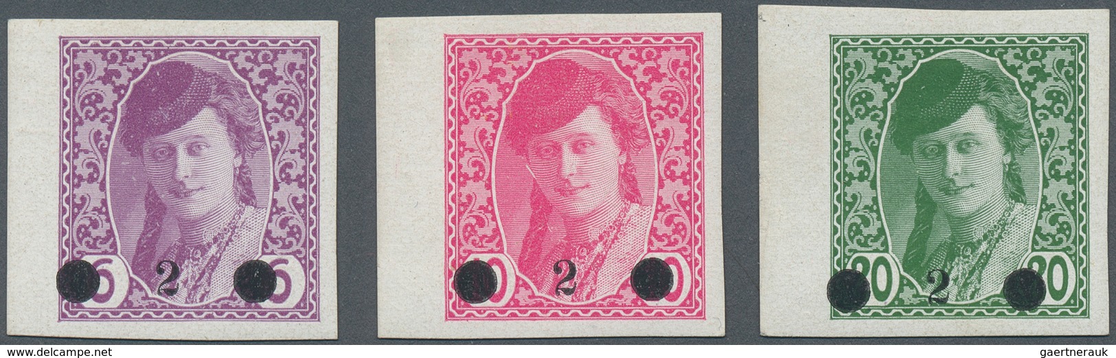 Jugoslawien: 1919. Newspaper Stamps. "Dot" Provisionals. Surcharge On Corresponding Bosnian Issue, F - Other & Unclassified