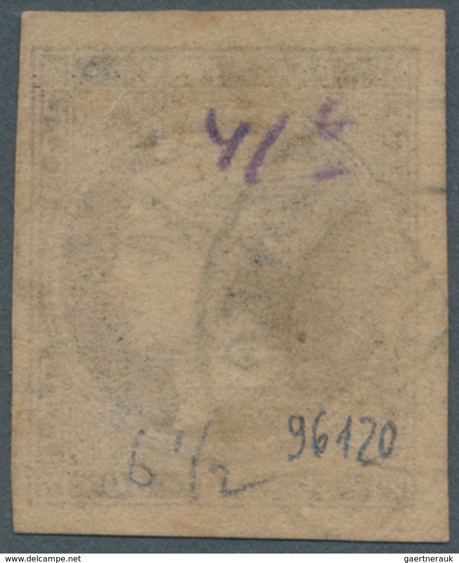 Kreta: 1881 GREEK POST OFFICE IN CRETE: "RETHYMNON 28.12.188?" Cds Clear Strike On 30 Lepta Large He - Crete