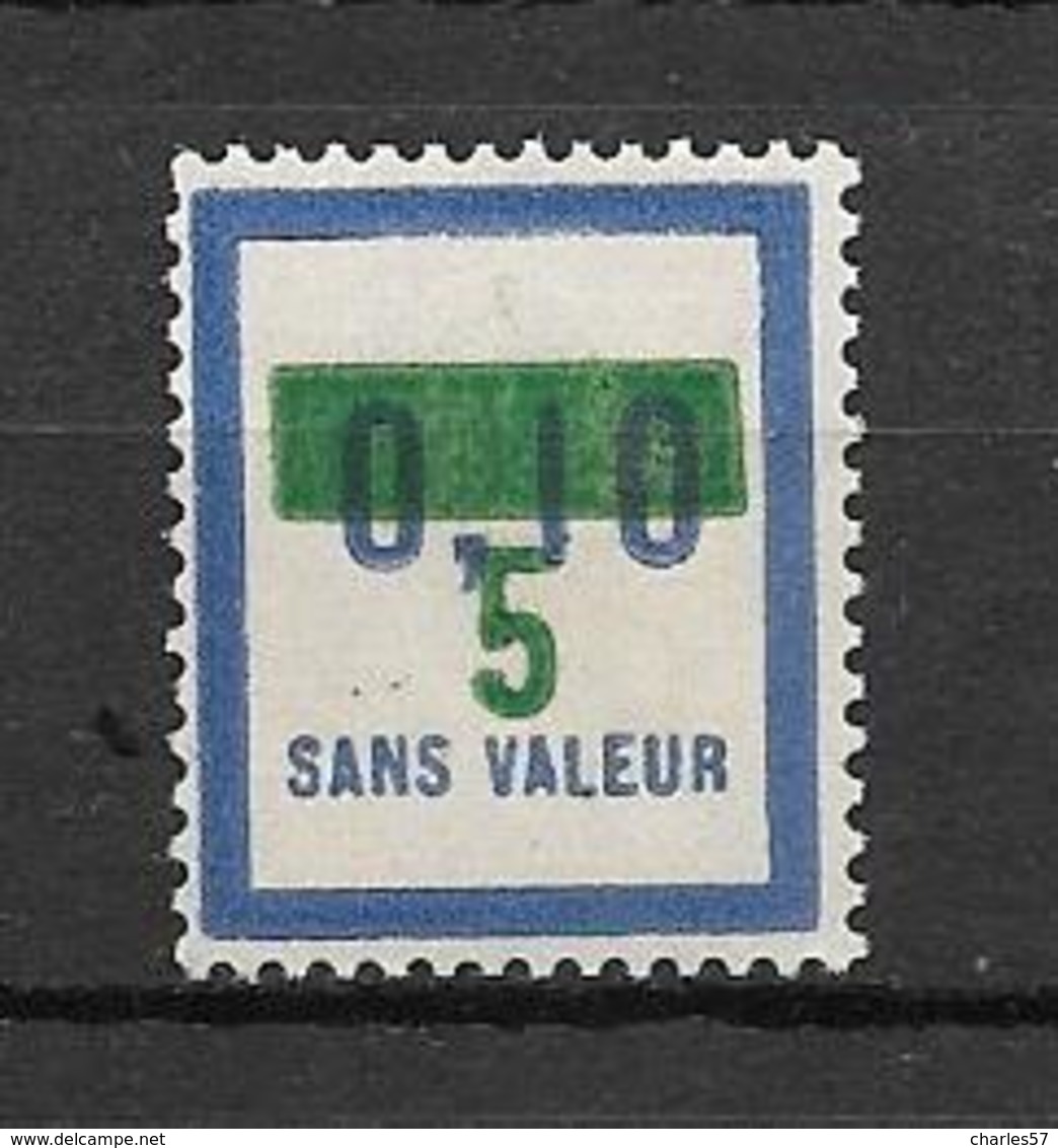 FRANCE FICTIF N°F67** Mnh Sans Charnière - Fictifs