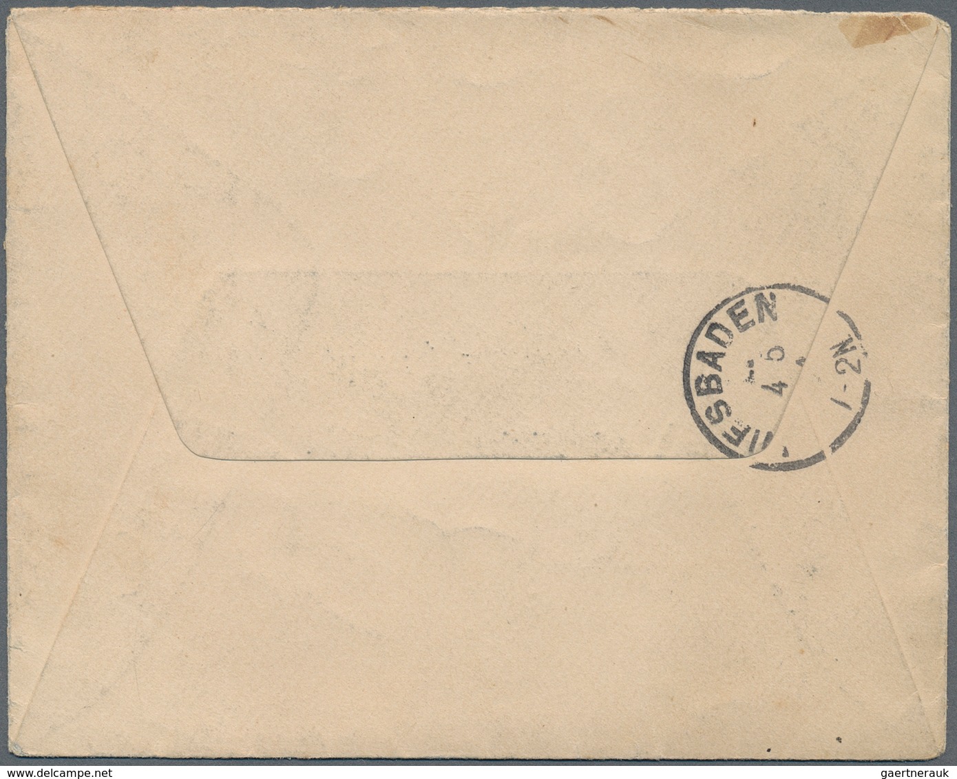 Montenegro: 1897 (ca), Cover To Germany Franked 1879 Second Printing 2n Yellow (Michel 1 II) And 10n - Montenegro