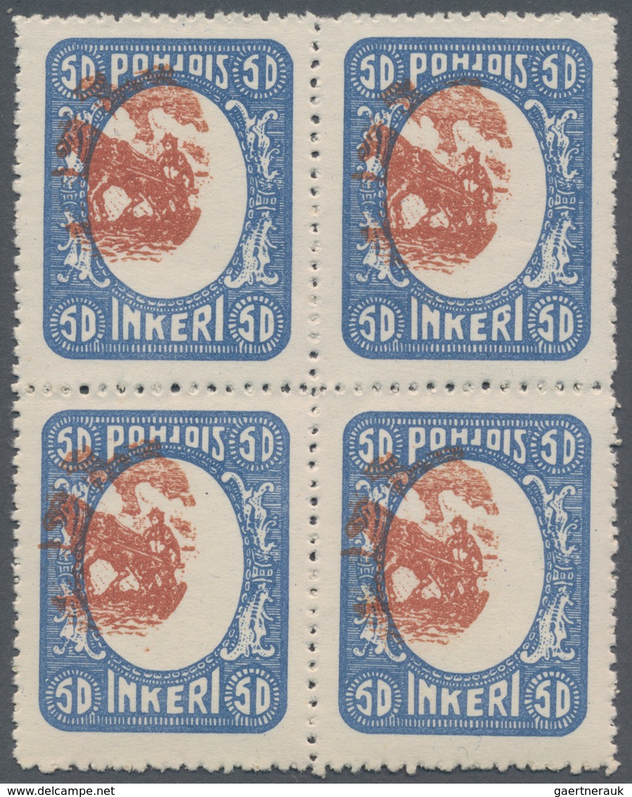 Nordingermanland: 1920, Definitive Issue 50p. ‚agriculture‘ With HEAVY MISPLACED CENTRE To Upper Lef - Emissions Locales