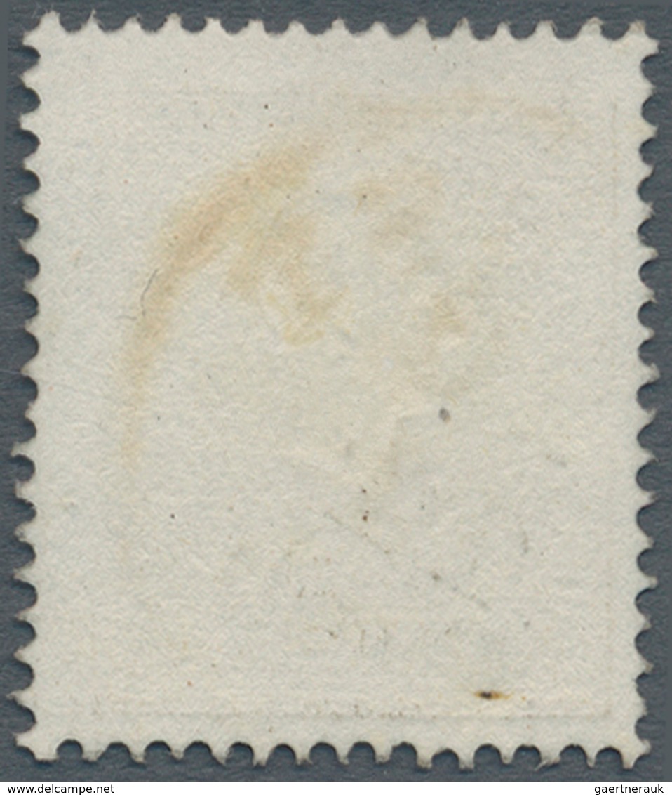 Österreich: 1858, Franz Joseph 2 Kr. Type I Gelb Auf Kartonpapier Mit K1 "(TRI)EST 20/11 Abends", Fa - Other & Unclassified