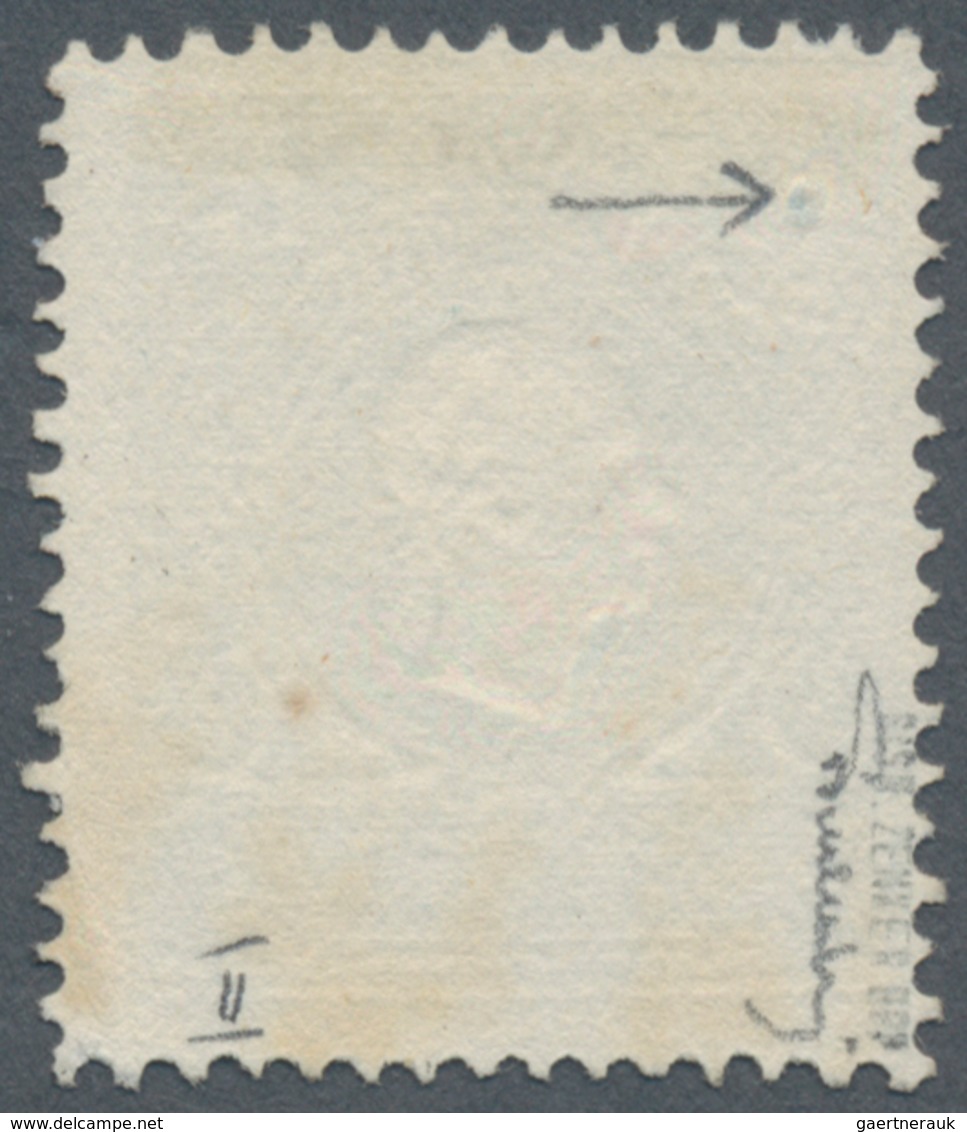 Österreich: 1859, 15 Kr. Blau Type II Mit PLATTENFEHLER "'05' Statt '15'", Entwertet Mit Teilstempel - Other & Unclassified