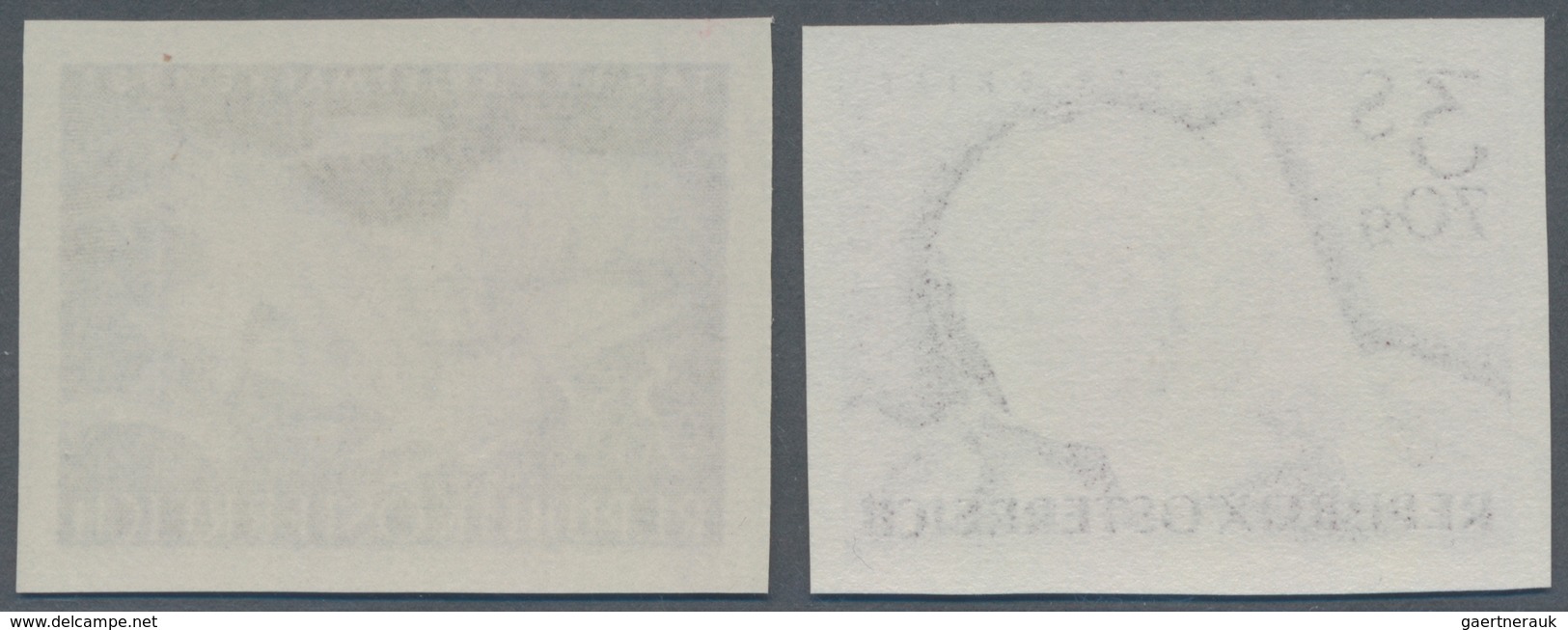 Österreich: 1960/1962, 3 S + 70 G Braun "Tag Der Briefmarke 1960" Und 3 S + 70 G Schwarzviolett "Tag - Otros & Sin Clasificación