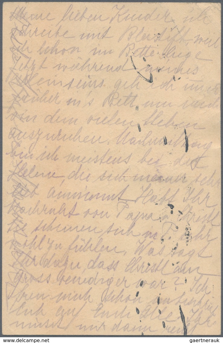 Österreich - Ganzsachen: 1925, 700 Kr Braun Ganzsachenpostkarte Mit Zusatzfrankatur 1 G Grau Und 10 - Andere & Zonder Classificatie