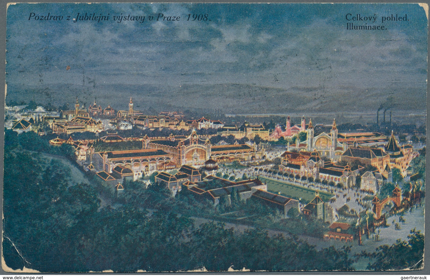 Österreich - Privatganzsachen: 1908. Privat-Postkarte Mit 2 Wertstempel 5 H Franz Joseph "Jubilejni - Andere & Zonder Classificatie
