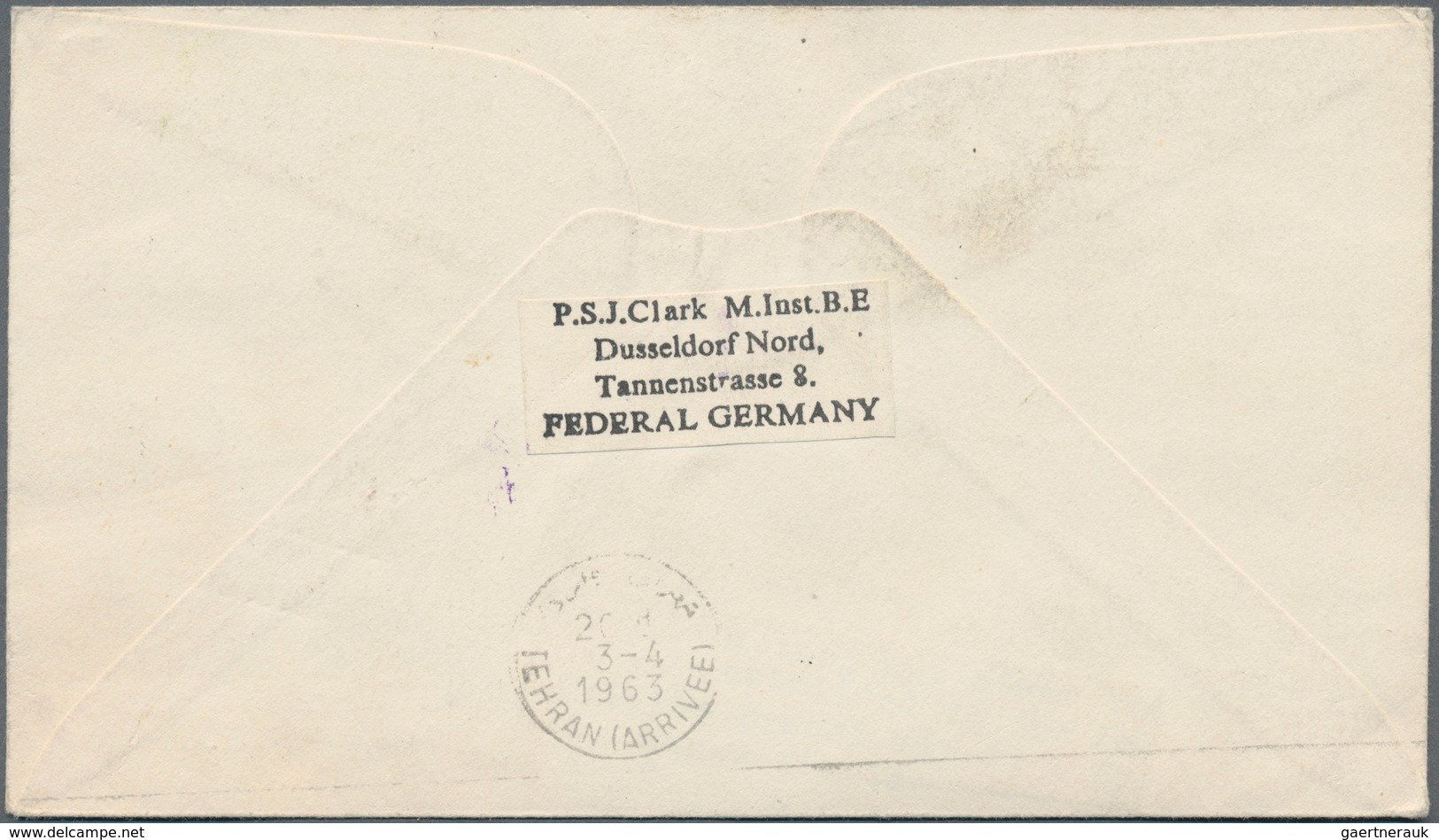 Österreich - Besonderheiten: 1962/1966, 5 Luftpost-Briefe aus Jungholz (Zolllanschlußgebiet) mit Ste
