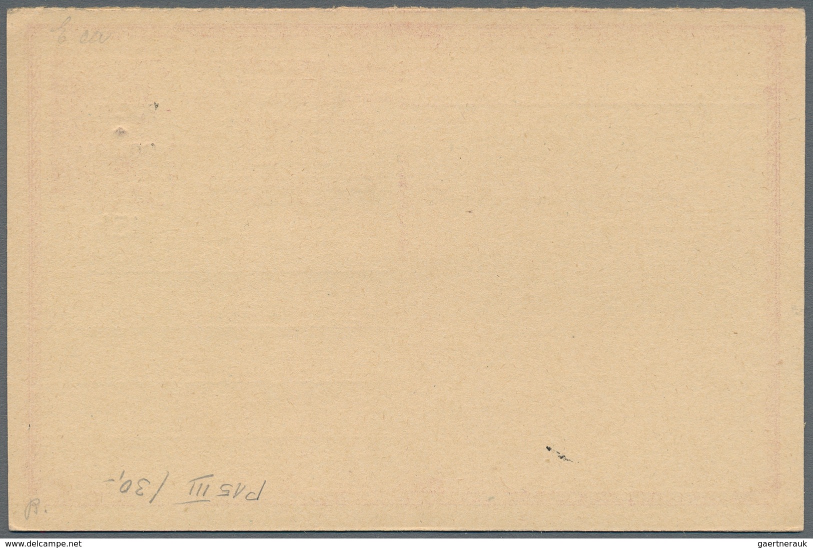 Polen - Ganzsachen: 1919 Unused And Revalued Postal Stationery Card, Original Card From Austria P 23 - Stamped Stationery