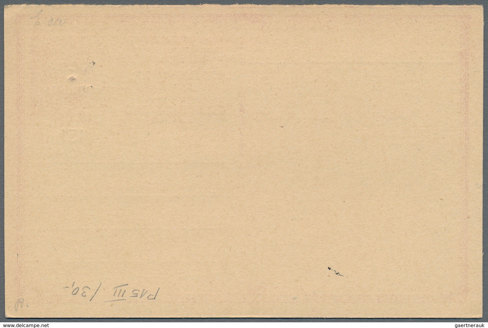 Polen - Ganzsachen: 1919 Unused And Revalued Postal Stationery Card, Original Card From Austria P 23 - Postwaardestukken