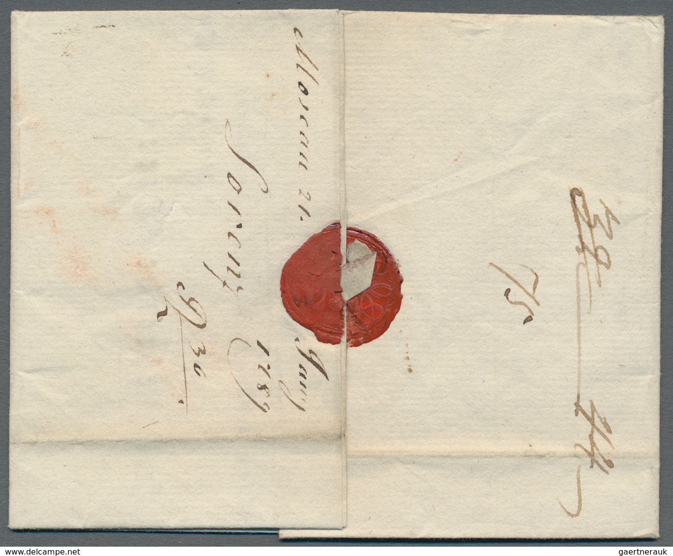 Russland - Vorphilatelie: 1789 Cover With Single Line Cancel "MOSCOV" From Moscow To Hodimont, Incl. - ...-1857 Voorfilatelie