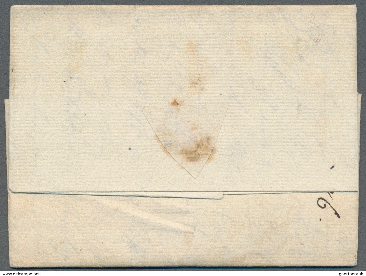 Russland - Vorphilatelie: 1812 FL Cover From Sanct Petersburg To Riga, Scarce And Rare Single Line C - ...-1857 Vorphilatelie