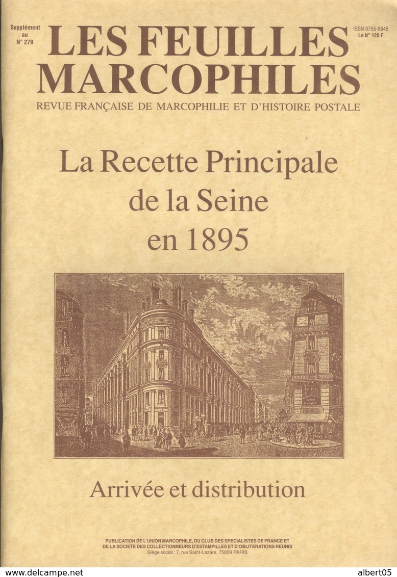 La Recette Principale De La Seine En 1895 - Philately And Postal History