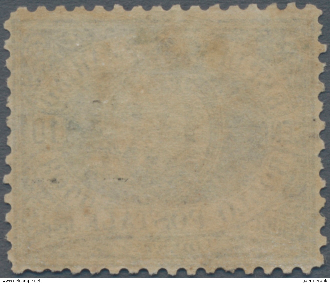 San Marino: 1890, 10 C Blue Mint Never Hinged, Cert. Prüfstelle Basel (Sass. 1.600.-) ÷ 1890, 10 C B - Andere & Zonder Classificatie