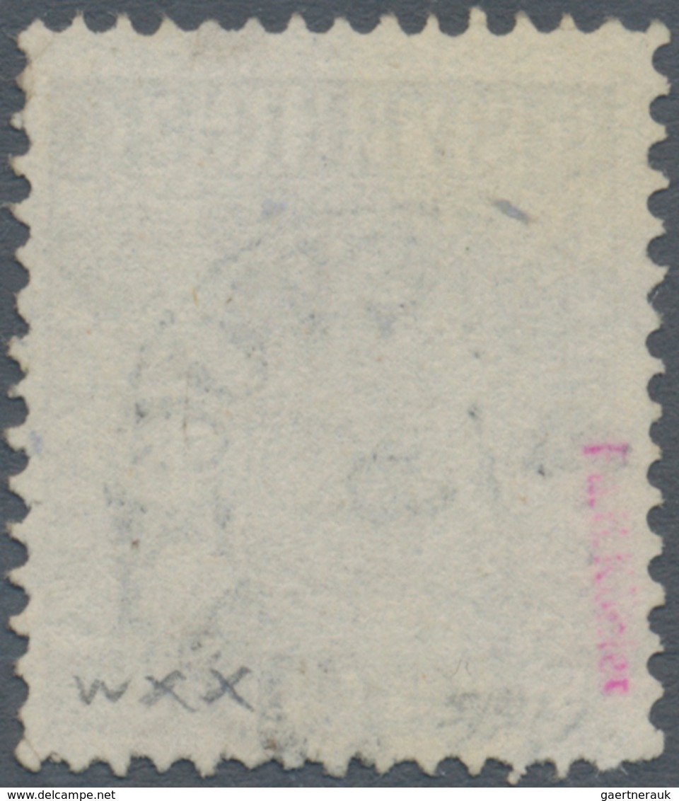 Schweden: 1855-58 6 Skill B:co Brownish Grey, Late Printing, Used And Cancelled By "STOCKHOLM/8/4/18 - Gebruikt