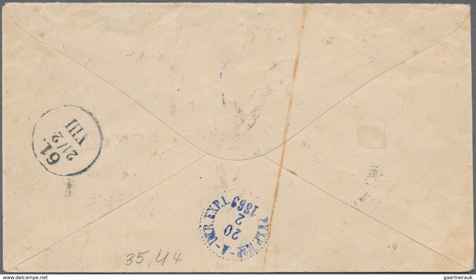 Schweden - Ganzsachen: 1885 Postal Stationery Envelope 10 øre Carmine-rose Used Registered From Kalm - Postal Stationery