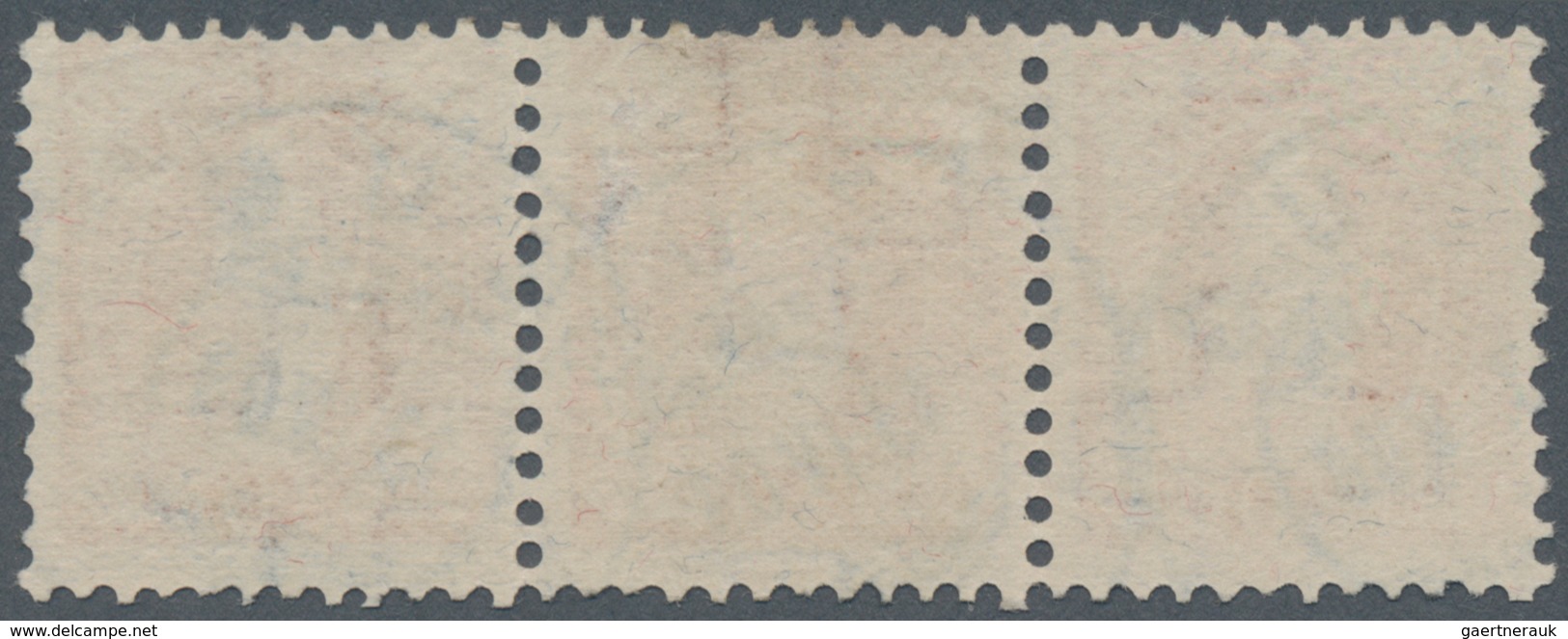 Schweiz: 1907, Freimarken Stehende Helvetia 30 C. Hellbraunorange, Faserpapier, Gez. 11 ½ :11, Im Wa - Used Stamps