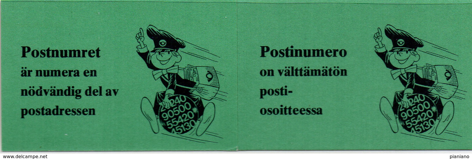 PIA - FINLANDIA  - 1975 : Carnet Di 1,00 Mk Con Francobolli Di Uso Corrente Leone Rampante  - (Yv C710 ) - Booklets