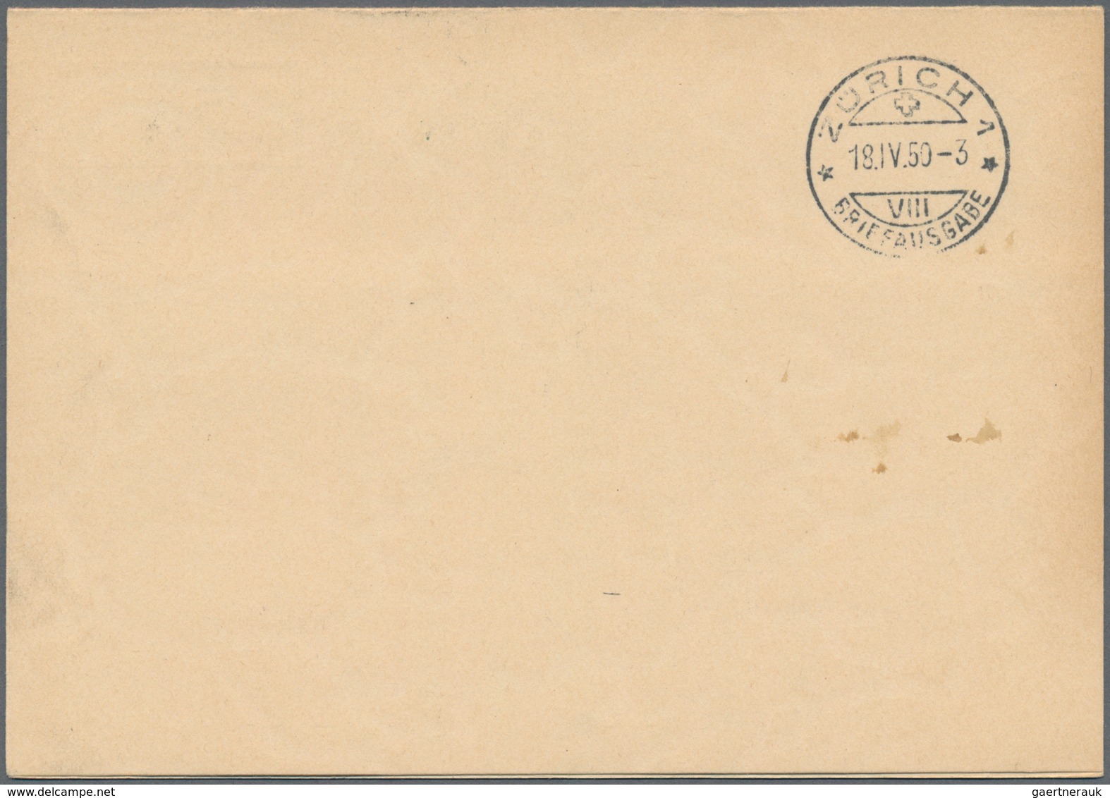 Schweiz - Ganzsachen: 1948 Ganzsachendoppelkarte 25 A. 20+25 A. 20 C. Rosa, Wz. 6 (Zu. Wz. I) Als Ei - Postwaardestukken