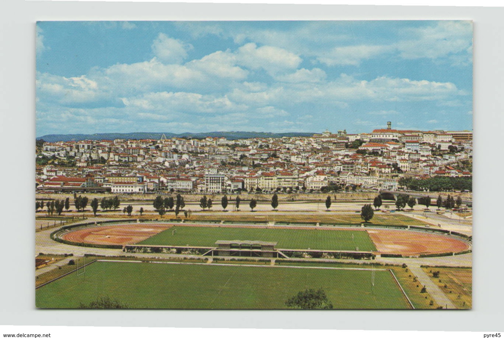 PORTUGAL COIMBRA ESTADIO UNIVERSITARIO RIO MONDEGO E VISTA PARCIAL - Coimbra