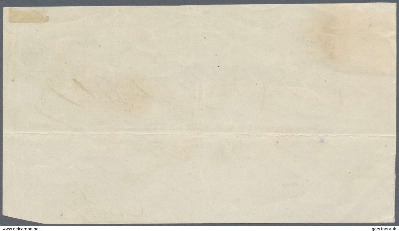 Spanien: 1853, 6cs. Carmine, Fresh Colour, Close To Full Margins, Single Franking On Front Of Entire - Other & Unclassified