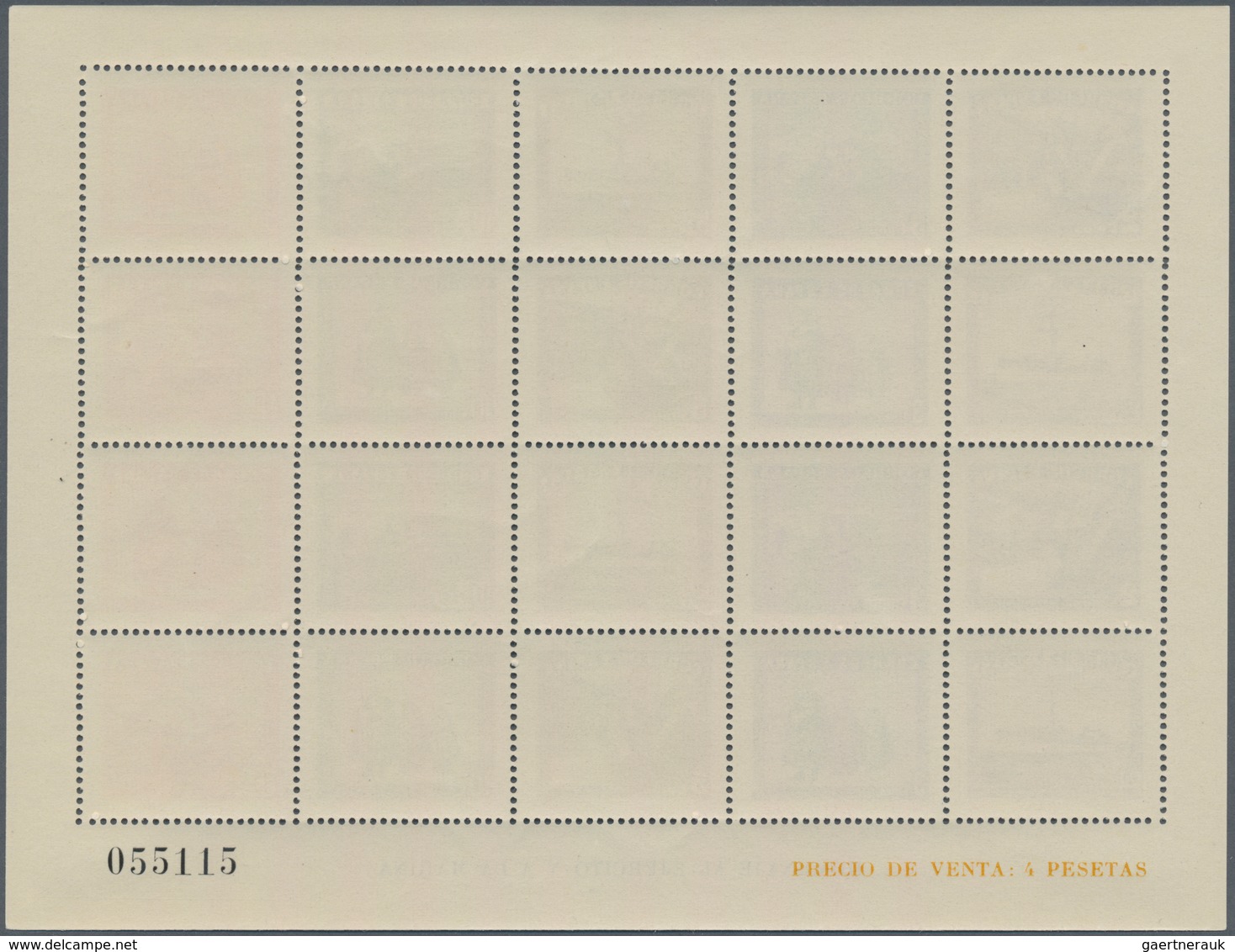 Spanien: 1938, Army And Navy Perforated And IMPERFORATED Miniature Sheets Numbered On Reverse, Mint - Andere & Zonder Classificatie