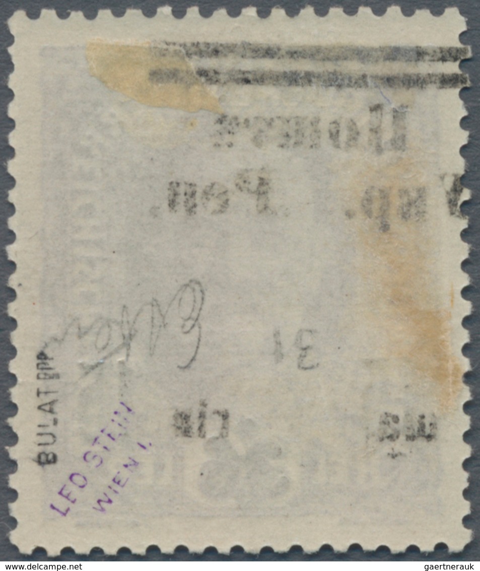 Westukraine: 1919, Postage Due From Austria 15 Schahiw On 36 H With "missing 'H'" (pos. 5), Signed. - Ukraine