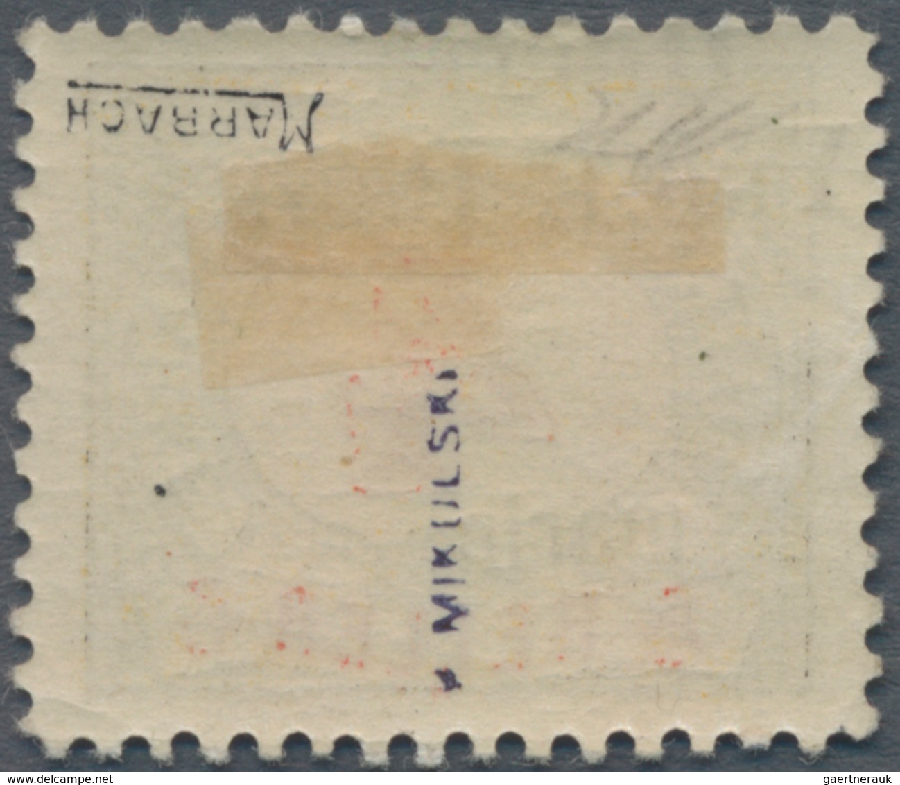 Westukraine: 1919, Overprint On 4 H. Postage Due With Double Overprint And Varity "Shagiv" For "Shag - Ukraine