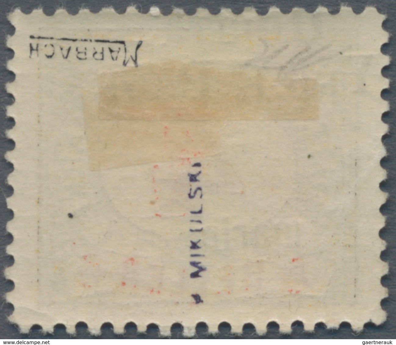 Westukraine: 1919, Overprint On 4 H. Postage Due With Double Overprint And Varity "Shagiv" For "Shag - Oekraïne