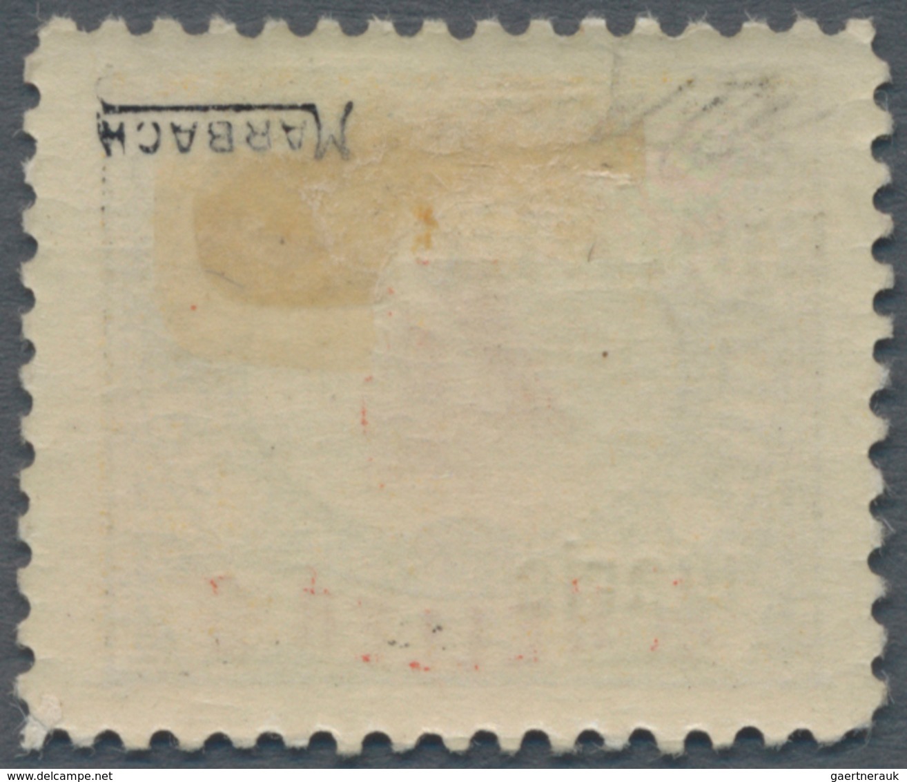 Westukraine: 1919, Overprint On 4 H. Postage Due With Double Overprint And Varity "Scharib" For "Sch - Ukraine