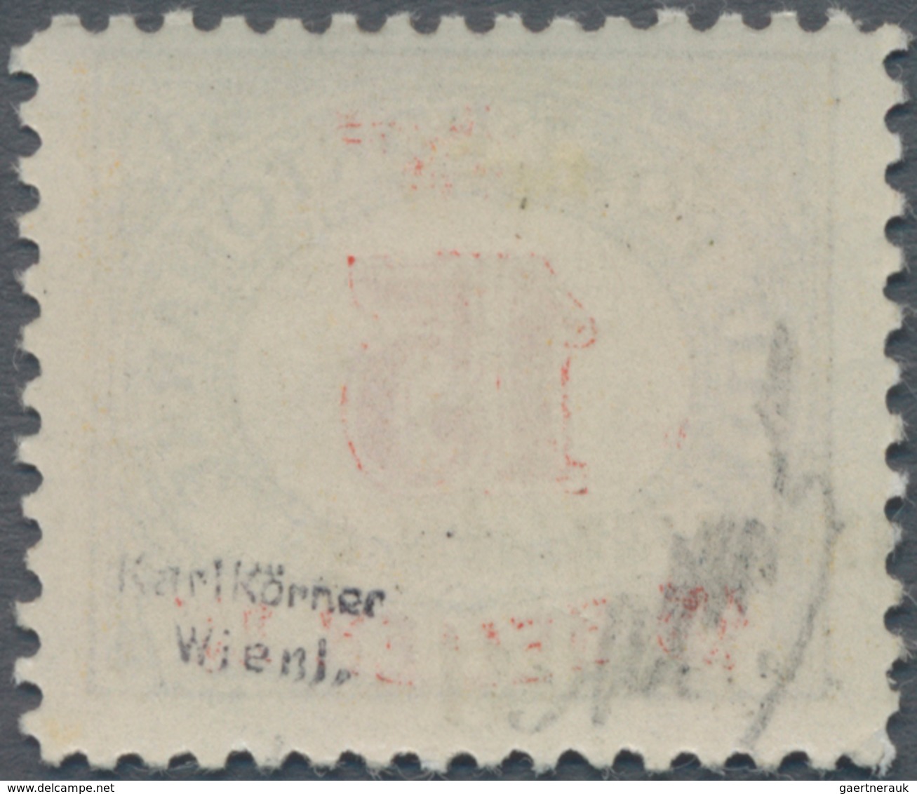 Westukraine: 1919, Stanislav, 2nd Issue Scha On 15 H With Inverted Overprint, Certificate Mikulski ( - Oekraïne