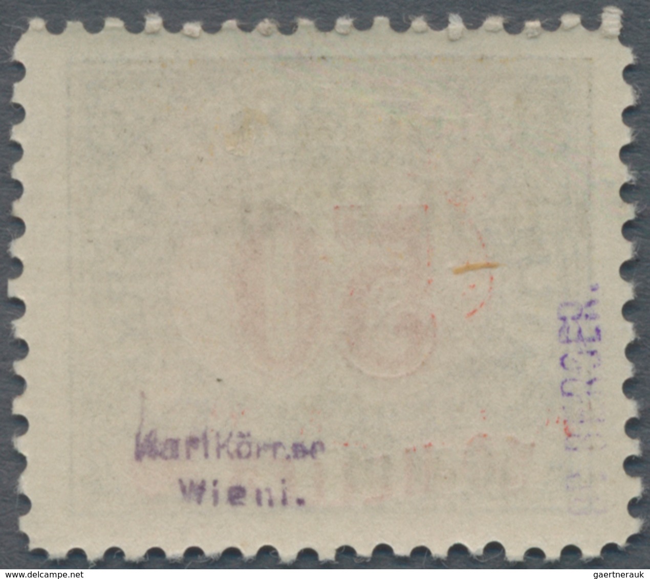 Westukraine: 1919, Stanislav, 2nd Issue Scha On 40 H With Varity "no Dot After 'H'", Certificate Mik - Ucrania