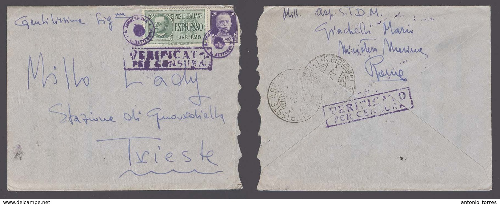 AUSTRIAN Levant. 1914 (2 June). 10c Red - Rose. Block Of Four Used Jerusalem PO Cds. Fine Used Multiple. - Sonstige & Ohne Zuordnung